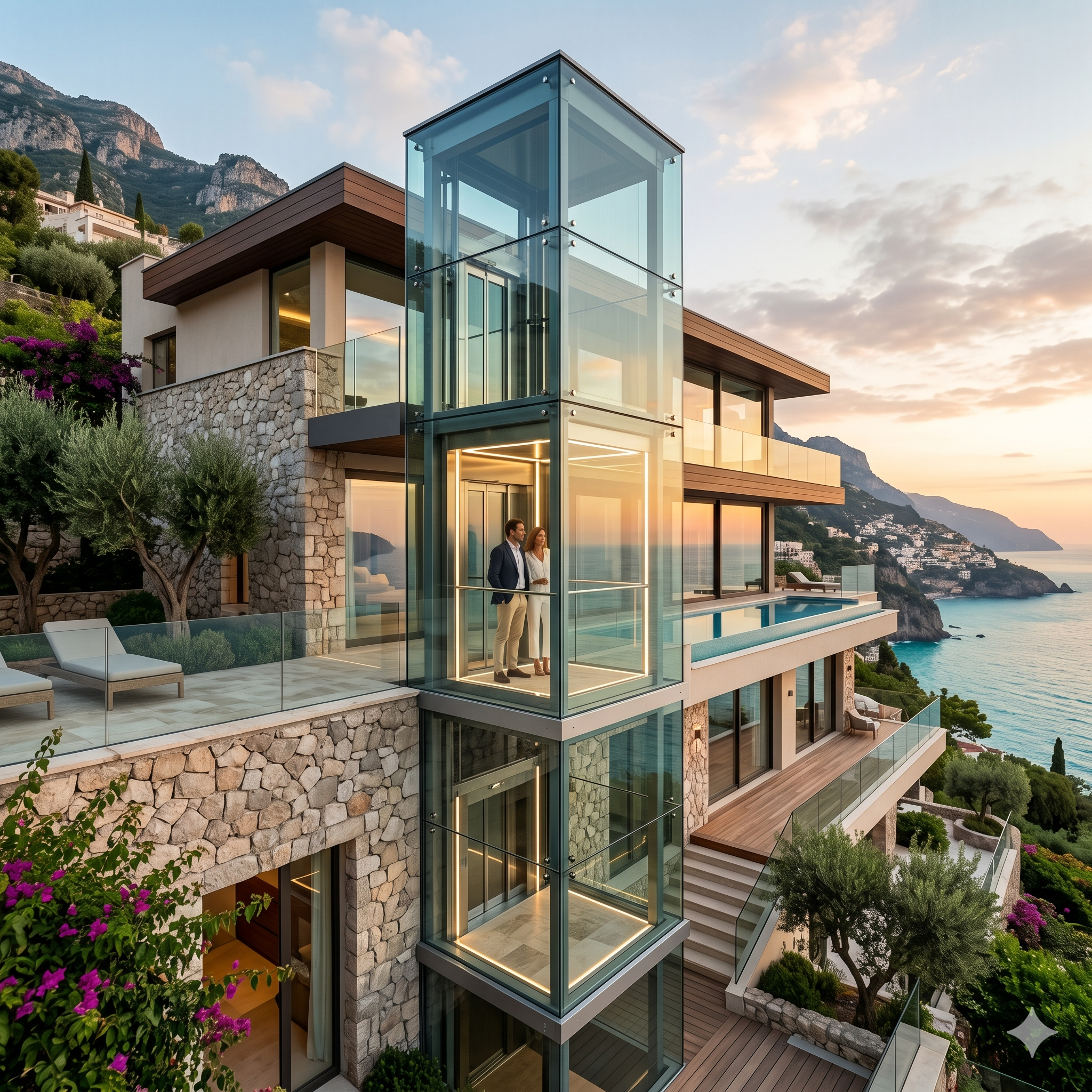 Panoramic Glass Elevator
